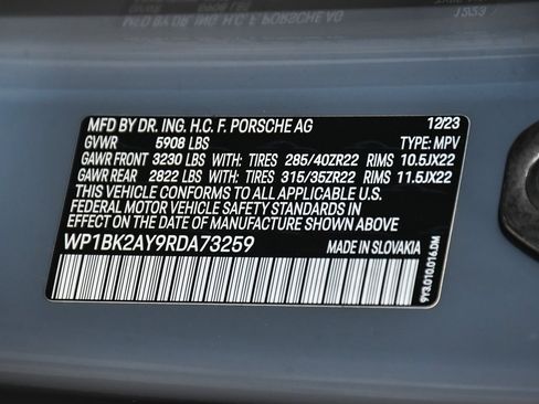 Used 2024 Porsche Cayenne Turbo GT image 21