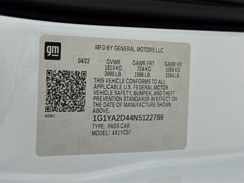 Used 2022 Chevrolet Corvette Stingray Coupe w/ 1LT image 27