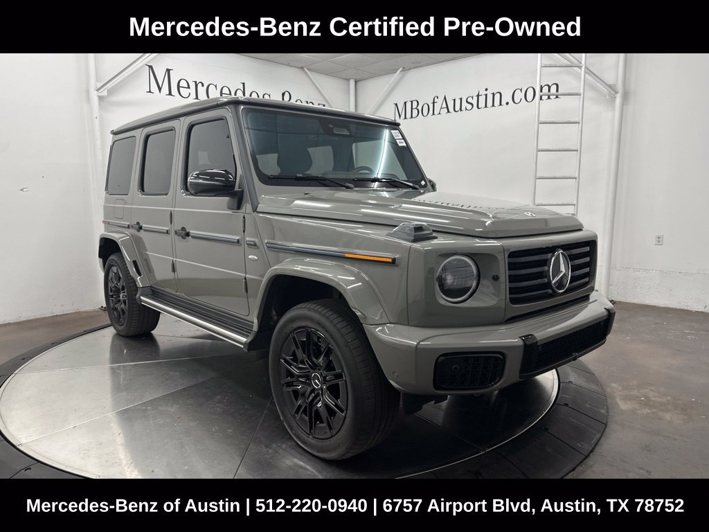 Certified 2025 Mercedes-Benz G 580 w/ EQ Technology image 1