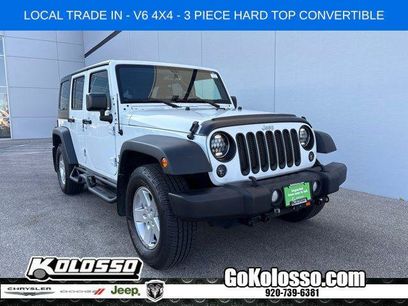 Certified 2018 Jeep Wrangler Unlimited Sport S