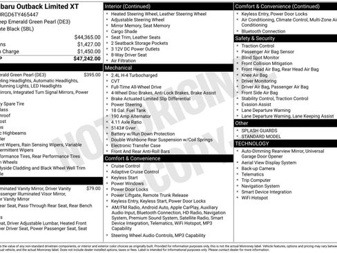 Used 2026 Subaru Outback Limited XT AWD/4WD image 5