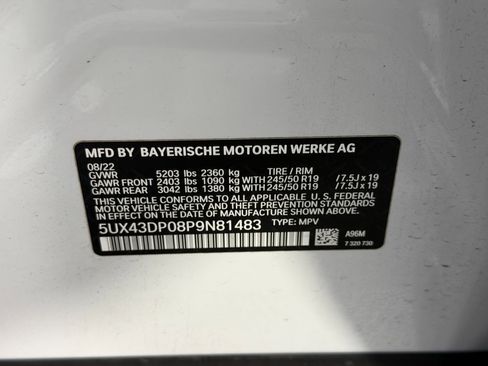 Used 2023 BMW X3 sDrive30i w/ Convenience Package RWD image 21