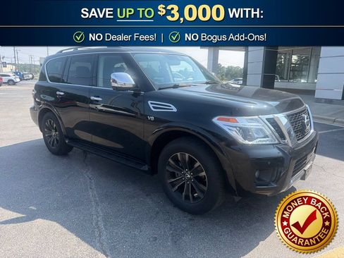 Used 2020 Nissan Armada Platinum w/ Captain's Chairs Package AWD/4WD image 4