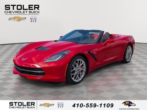 Used 2019 Chevrolet Corvette Stingray Convertible w/ 1LT image 1