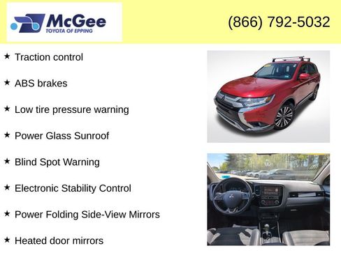 Used 2019 Mitsubishi Outlander SE AWD/4WD image 16