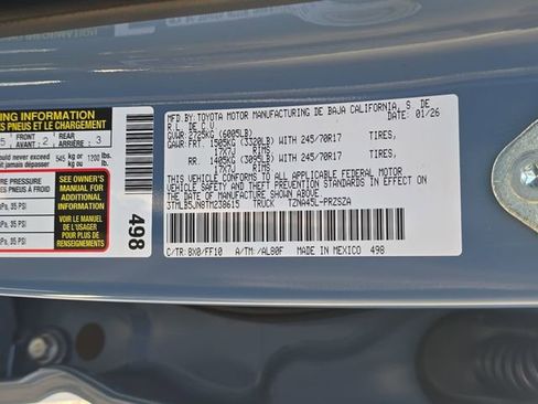 New 2026 Toyota Tacoma SR5 image 34