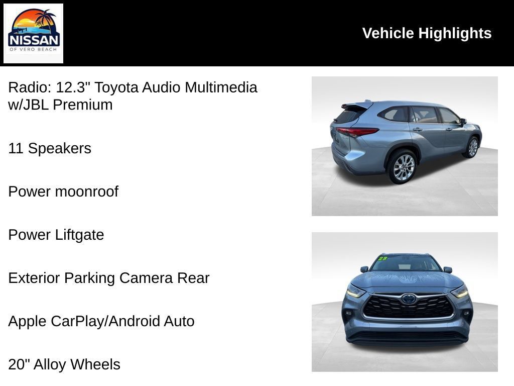 Used 2023 Toyota Highlander Limited FWD image 18