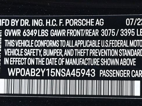 Certified 2022 Porsche Taycan 4S image 28