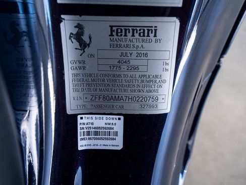 Used 2017 Ferrari 488 Spider image 58