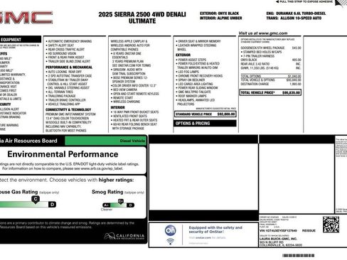 Used 2025 GMC Sierra 2500 Denali Ultimate AWD/4WD image 30