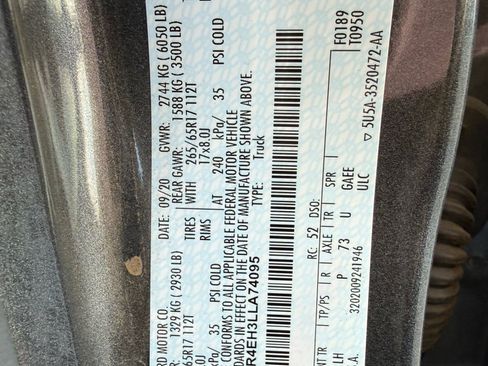 Used 2020 Ford Ranger XLT w/ Equipment Group 301A Mid image 40