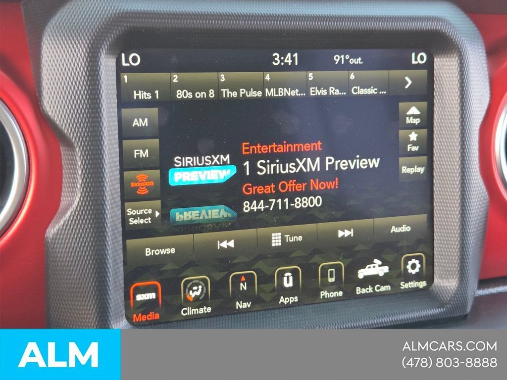 Used 2021 Jeep Gladiator Rubicon w/ Uconnect 4C Nav & Sound Group AWD/4WD image 23