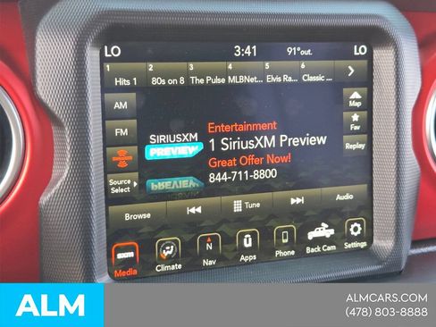 Used 2021 Jeep Gladiator Rubicon w/ Uconnect 4C Nav & Sound Group AWD/4WD image 23