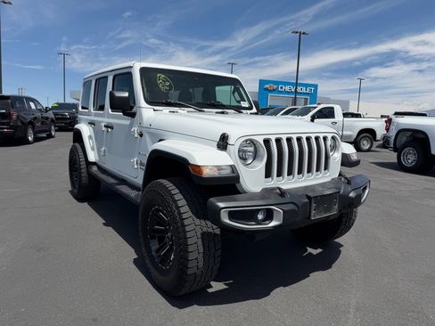 Used 2020 Jeep Wrangler Unlimited Sahara AWD/4WD image 1
