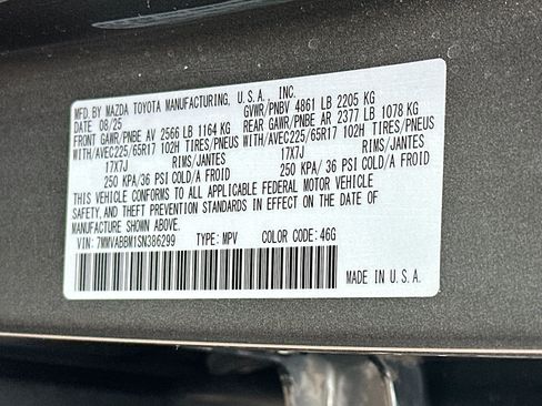 Used 2025 MAZDA CX-50 AWD 2.5 S w/ Preferred Package image 12
