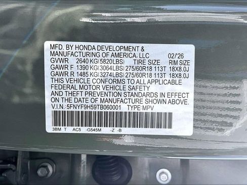 New 2026 Honda Passport TrailSport image 11