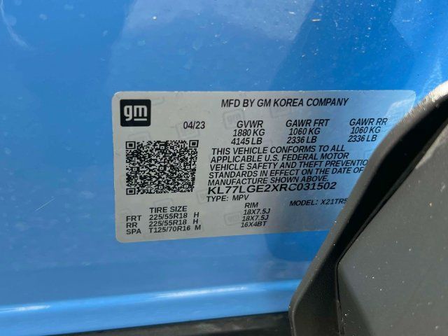 Used 2024 Chevrolet Trax RS w/ Driver Confidence Package FWD image 32