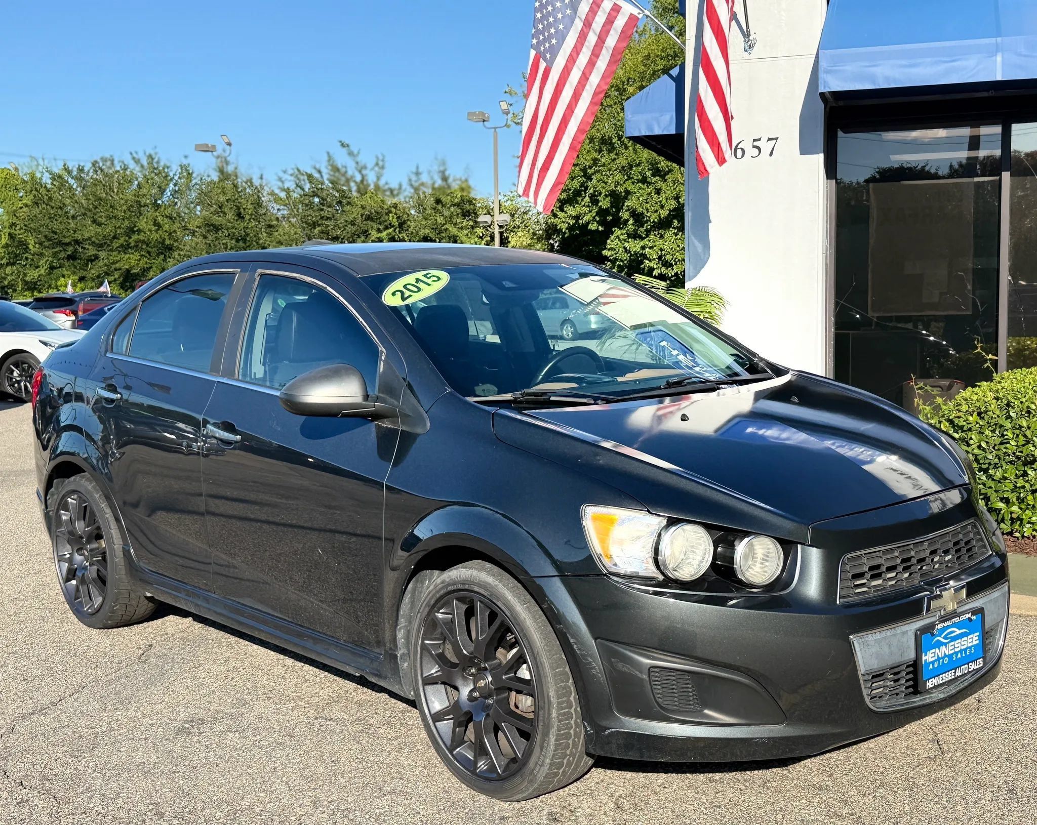 Used 2015 Chevrolet Sonic LTZ w/ Dusk Package FWD image 1