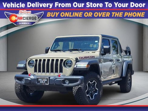 Used 2022 Jeep Gladiator Rubicon w/ LED Lighting Group AWD/4WD image 1