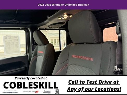 Used 2022 Jeep Wrangler Unlimited Rubicon w/ Cold Weather Group image 10
