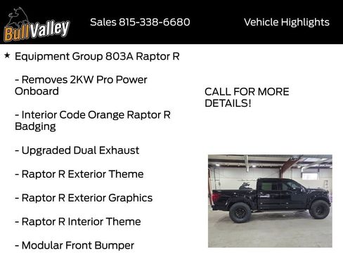 Used 2025 Ford F150 Raptor w/ Equipment Group 803A Raptor R image 10