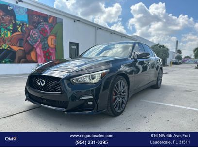 Used 2023 INFINITI Q50 Red Sport 400 w/ Black Opal Edition