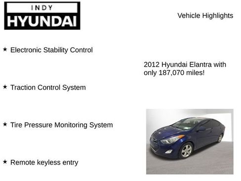 Used 2012 Hyundai Elantra GLS w/ Preferred Pkg 3 image 7