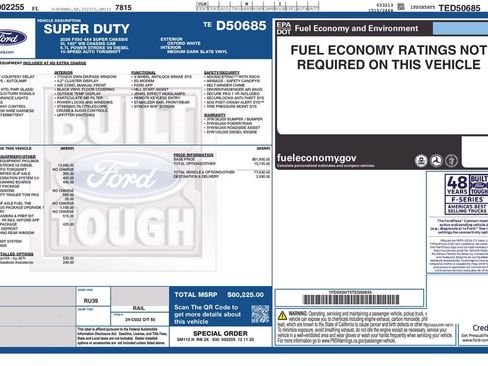 New 2026 Ford F550 4x4 SuperCab Super Duty image 6