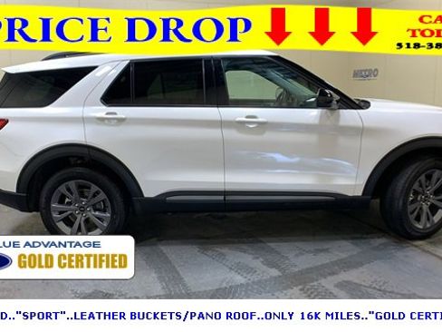 Certified 2023 Ford Explorer XLT w/ Equipment Group 202A image 3