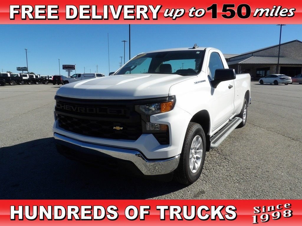 Used 2024 Chevrolet Silverado 1500 W/T w/ WT Fleet Convenience Package RWD image 1
