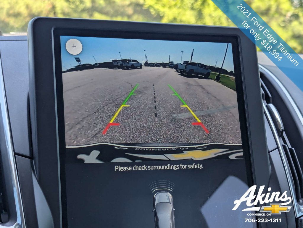 Used 2021 Ford Edge Titanium w/ Cargo Accessory Package FWD image 21