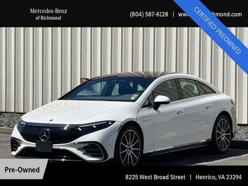 Used 2022 Mercedes-Benz EQS 580 4MATIC Sedan image 1