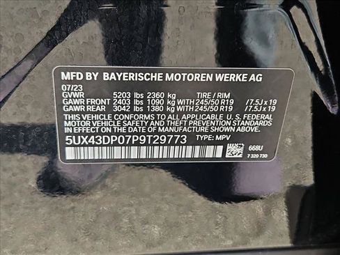 Certified 2023 BMW X3 sDrive30i w/ Convenience Package RWD image 25