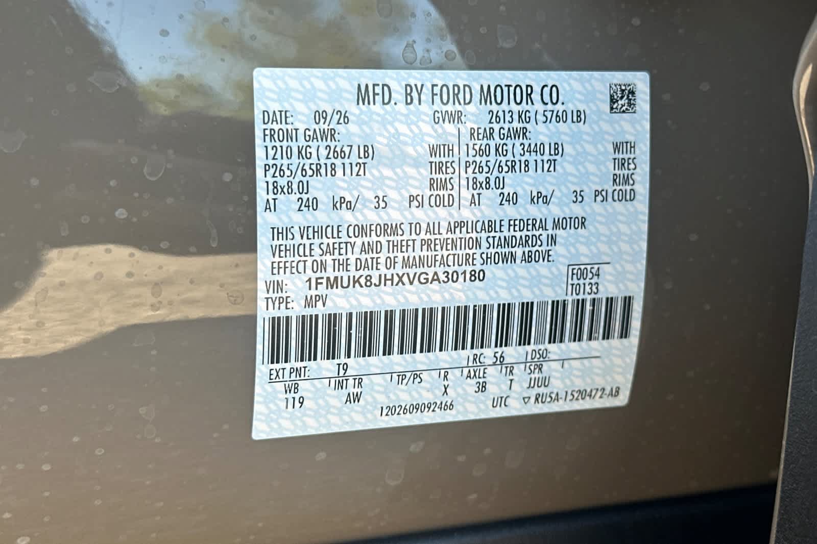 New 2027 Ford Explorer Tremor w/ Tremor Convenience Package AWD/4WD image 30