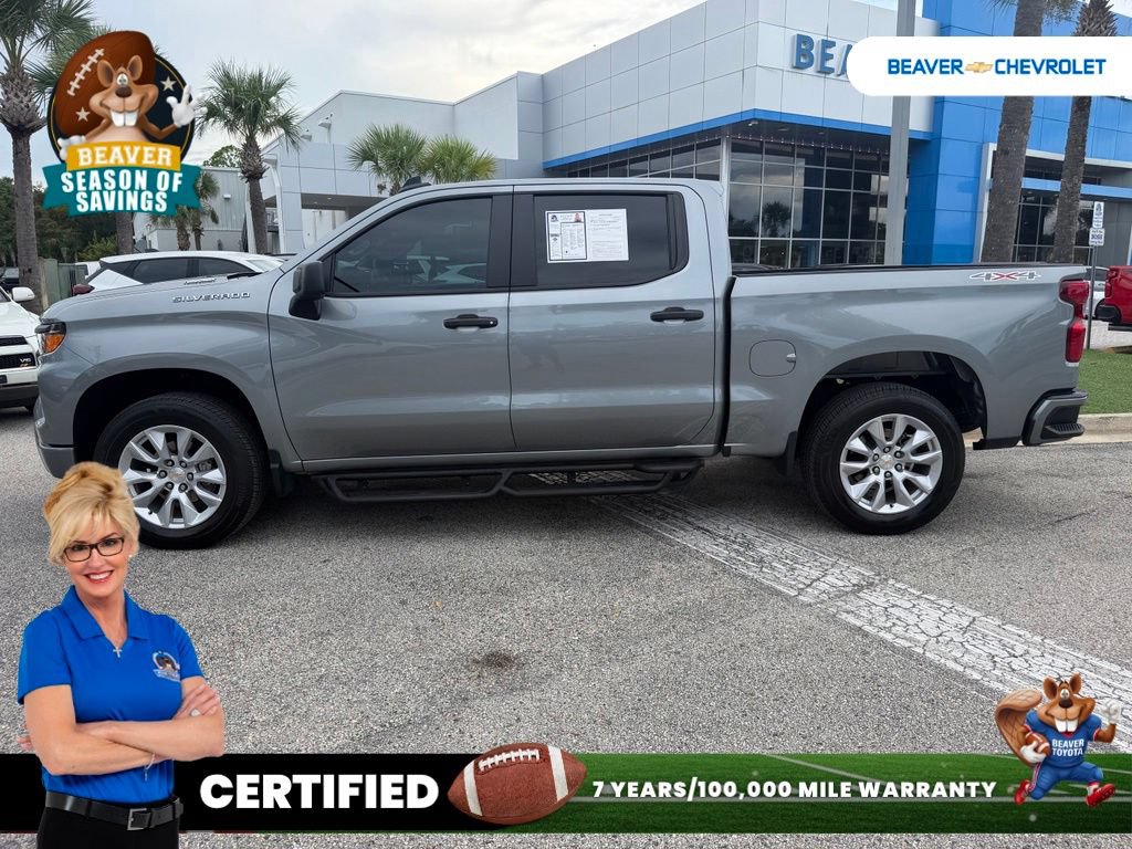 Used 2025 Chevrolet Silverado 1500 Custom AWD/4WD image 7