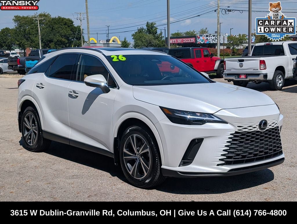 Used 2026 Lexus RX 350 Premium w/ Convenience Package AWD/4WD 360° Tour