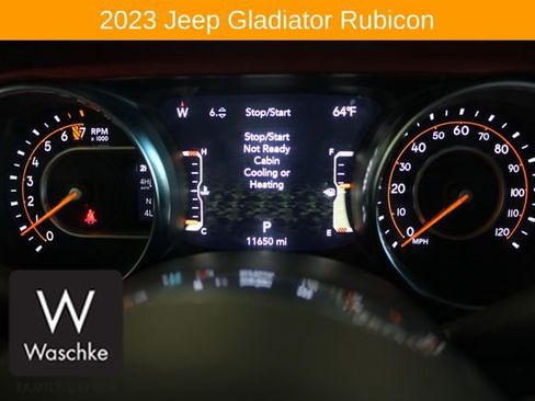 Used 2023 Jeep Gladiator Rubicon w/ LED Lighting Group image 39
