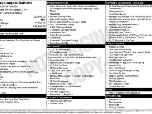 Used 2024 Jeep Compass Trailhawk image 21