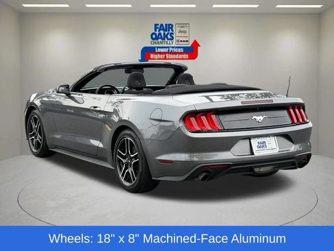Used 2022 Ford Mustang Convertible w/ Equipment Group 101A RWD image 10