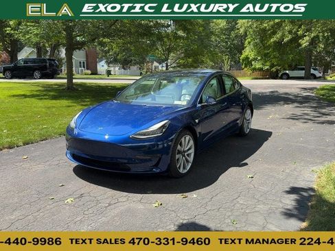 Used 2020 Tesla Model 3 Long Range AWD/4WD image 1