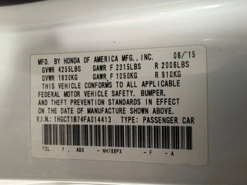 Used 2015 Honda Accord EX image 23