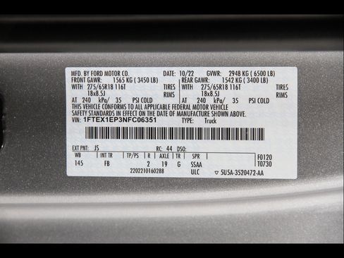 Used 2022 Ford F150 XLT w/ Equipment Group 302A High image 26