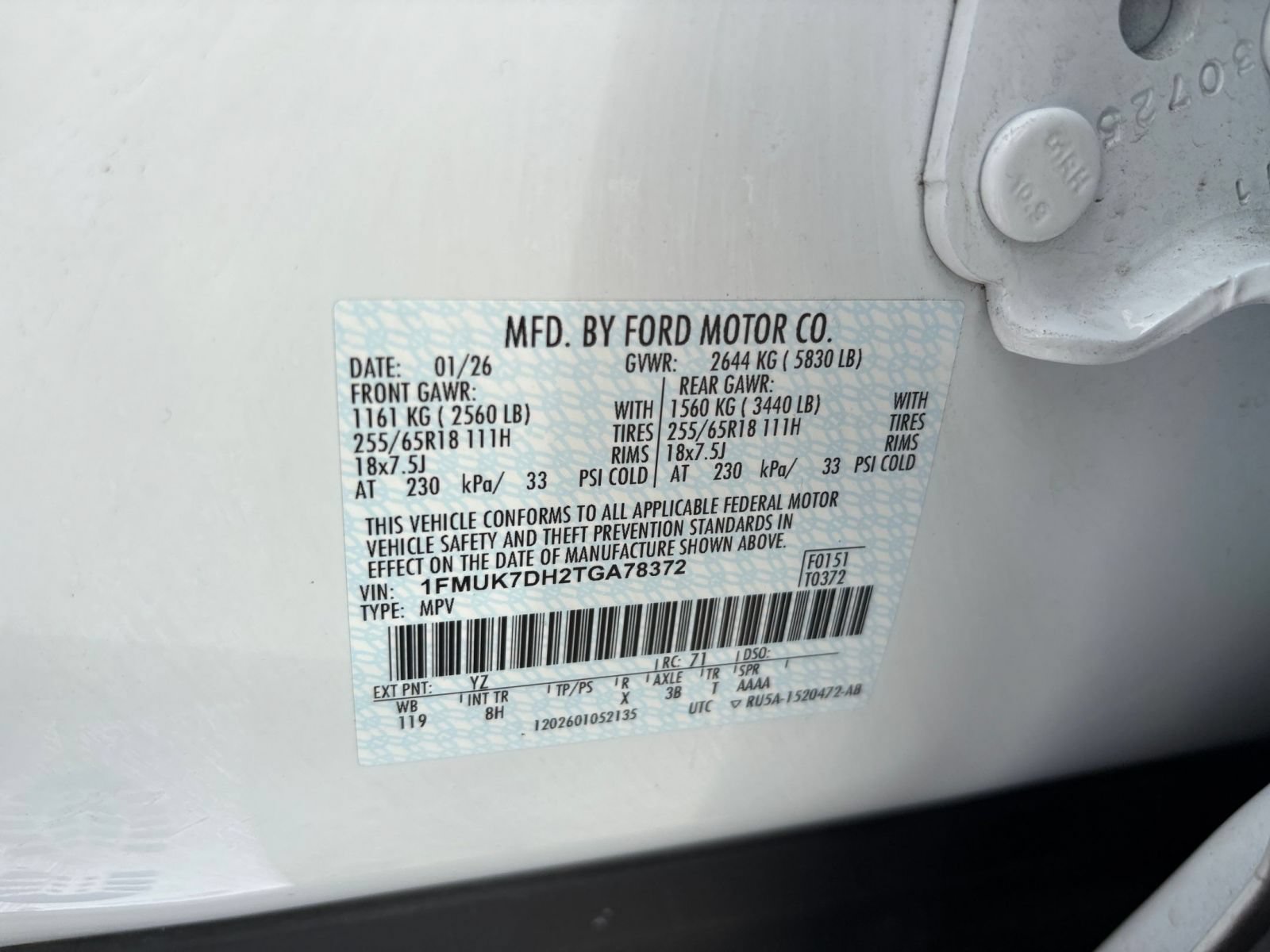 Used 2026 Ford Explorer Active RWD image 30