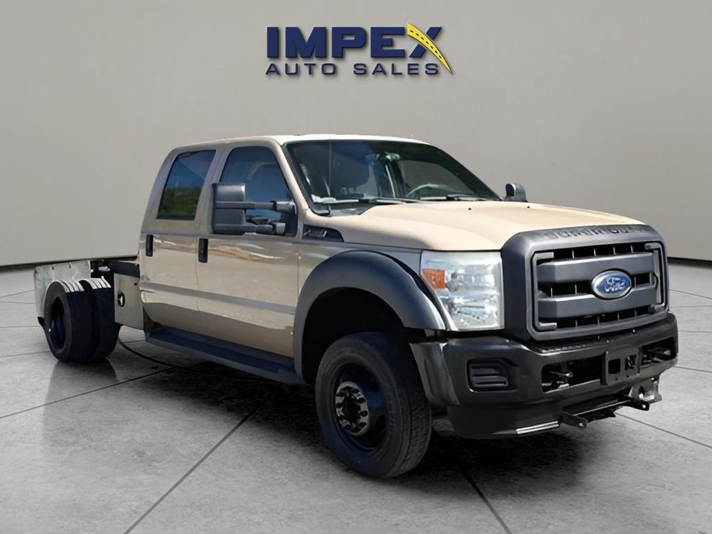 Used 2013 Ford F450 XL w/ Snow Plow Prep Pkg RWD image 3