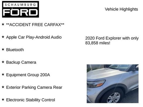 Used 2020 Ford Explorer XLT AWD/4WD image 7