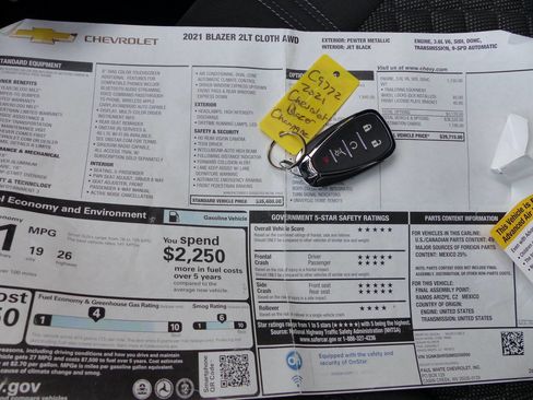 Used 2021 Chevrolet Blazer LT image 37