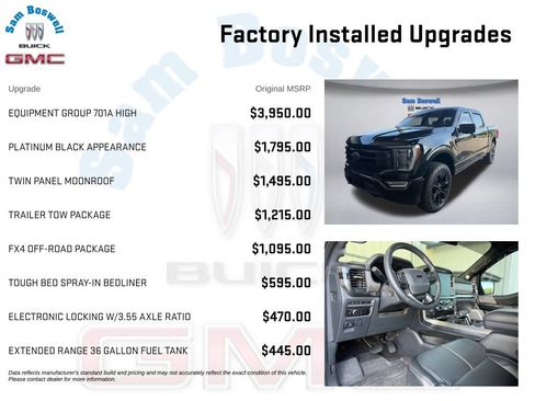 Used 2023 Ford F150 Platinum w/ Equipment Group 701A High AWD/4WD image 4