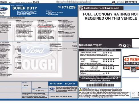 Used 2019 Ford F250 Lariat w/ Lariat Ultimate Package image 28