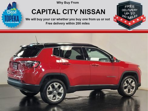 Used 2021 Jeep Compass Limited w/ Elite Interior Group image 24