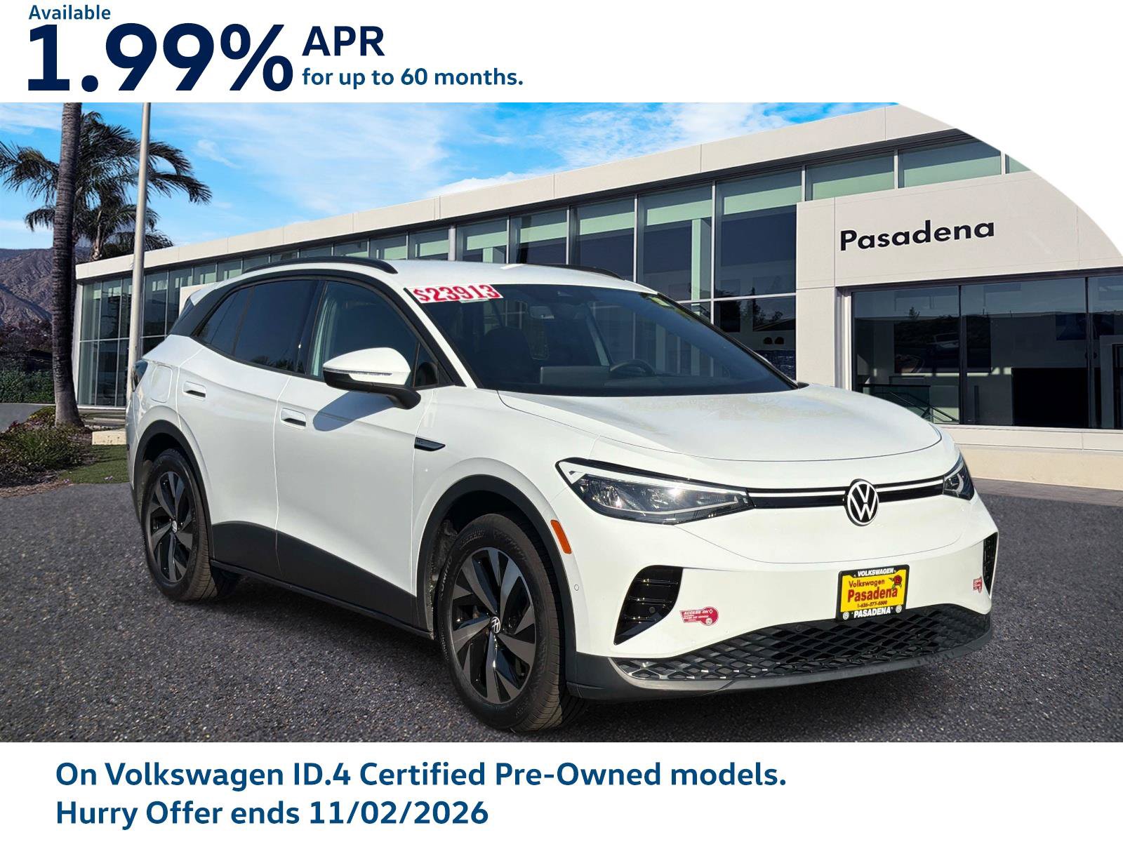 Certified 2023 Volkswagen ID.4 Pro RWD image 1